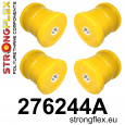 276244A: Strongflex Sada silentbloků zadního nosníku varianta SPORT