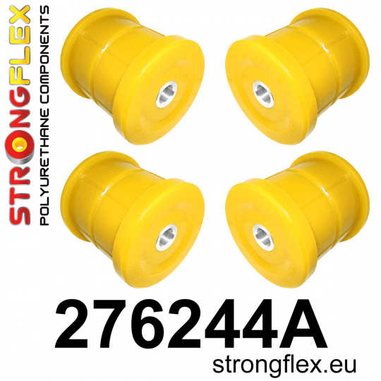 276244A: Strongflex Sada silentbloků zadního nosníku varianta SPORT