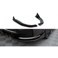 Maxton Design boční difuzory pod zadní nárazník ver. 4 pro BMW Seria M3 G80, černý lesklý plast ABS