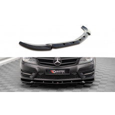 Maxton Design spoiler pod přední nárazník pro Mercedes třída C W204/AMG-Line, černý lesklý plast ABS, Coupe Maxton Design spoiler pod přední nárazník pro Mercedes třída C W204/AMG-Line, černý lesklý plast ABS, Coupe