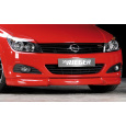 Rieger spoiler pod přední nárazník pro Opel Astra H GTC, Twin-Top 3-dvéř., kabriolet, r.v. 09/05-, plast ABS bez povrchové úpravy