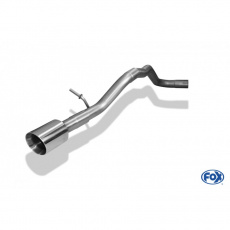 Fox Sportauspuff koncový díl výfuku s koncovkou 1x90 Typ 25 vlevo pro Volkswagen Up! 2017- s motorem 1.0