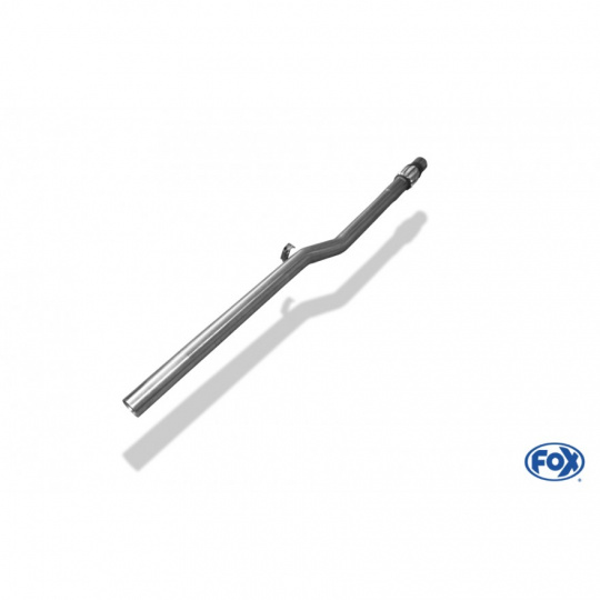 Fox Sportauspuff přední díl bez tlumiče pro Volkswagen Polo 86C s motorem 0.9, 1.0, 1.1, 1.3, 1.3 D