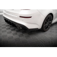 Maxton Design boční difuzory pod zadní nárazník ver.2 pro Kia Optima Mk4 Facelift, černý lesklý plast ABS