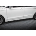 Maxton Design "Street Pro" difuzory pod boční prahy pro Ford Mondeo Mk5 Facelift, plast ABS bez povrchové úpravy, Sport
