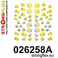 026258A: Strongflex Kompletní sada polyuretanových silentbloků pro zavěšení varianta SPORT