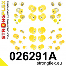 026291A: Strongflex Kompletní sada polyuretanových silentbloků pro zavěšení varianta SPORT