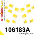 106183A: Strongflex Sada silentbloků zadního zavěšení varianta SPORT