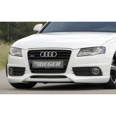 Rieger spoiler pod přední nárazník pro Audi A4 B8, B81 avant, sedan před faceliftem, r.v. 11/07-12/11, plast ABS bez povrchové úpravy, S-Line Rieger spoiler pod přední nárazník pro Audi A4 B8, B81 avant, sedan před faceliftem, r.v. 11/07-12/11, plast ABS bez povrchové úpravy, S-Line
