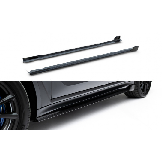 Maxton Design difuzory pod boční prahy pro BMW X7 G07 Facelift M-Pack, materiál pravý karbon Maxton Design difuzory pod boční prahy pro BMW X7 G07 Facelift M-Pack, materiál pravý karbon