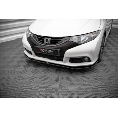 Maxton Design spoiler pod přední nárazník pro Honda Civic Mk9, černý lesklý plast ABS Maxton Design spoiler pod přední nárazník pro Honda Civic Mk9, černý lesklý plast ABS
