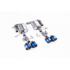 Milltek Sport koncový tlumič(e) s klapkami pro Range Rover Sport SVR 5.0 V8 Supercharged (Facelift) 2018-2022, GT-115 titanově modré koncovky