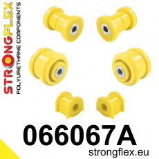 066067A: Strongflex Sada silentbloků předního zavěšení varianta SPORT 066067A: Strongflex Sada silentbloků předního zavěšení varianta SPORT