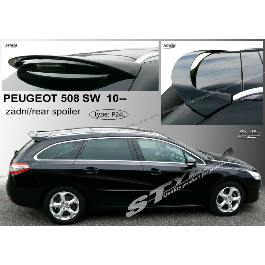 Stylla spoiler zadních dveří Peugeot 508 SW (combi, 2010 - 2018)