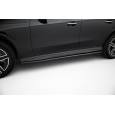Maxton Design difuzory pod boční prahy pro Mercedes GLC C254 AMG-Line, černý lesklý plast ABS, Coupe