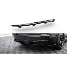Maxton Design středový spoiler pod zadní nárazník pro BMW X4 F26, černý lesklý plast ABS Maxton Design středový spoiler pod zadní nárazník pro BMW X4 F26, černý lesklý plast ABS