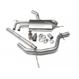 Milltek Sport výfukový systém cat-back pro Seat Leon 2.0 TDI 140PS 2004-2012, koncovka: 80mm dvojitá leštěná