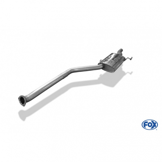 Fox Sportauspuff přední díl s tlumičem pro Audi A6 C4 s motorem 2.6, 2.8, s pohonem všech kol Fox Sportauspuff přední díl s tlumičem pro Audi A6 C4 s motorem 2.6, 2.8, s pohonem všech kol