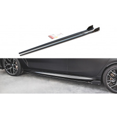 Maxton Design difuzory pod boční prahy s křidélky ver.1 pro BMW řada M8 Gran Coupe/F93, černý lesklý plast ABS Maxton Design difuzory pod boční prahy s křidélky ver.1 pro BMW řada M8 Gran Coupe/F93, černý lesklý plast ABS