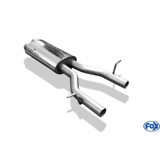 Fox Sportauspuff přední díl s tlumičem pro Mercedes GLK 2009- s motorem 3.0