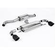 Milltek Sport výfukový systém OPF/GPF Back 3" / 76mm s rezonátorem pro Toyota Yaris GR/GR Circuit Pack 1.6T (s OPF/GPF) 2020-2024, typ koncovek: GT-115 černé