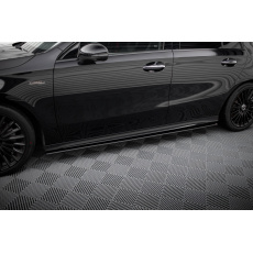 Maxton Design "Street Pro" difuzory pod boční prahy pro Mercedes třída A W177 Facelift A35 AMG, plast ABS bez povrchové úpravy, s červenou linkou, Hatchback/Sedan Maxton Design "Street Pro" difuzory pod boční prahy pro Mercedes třída A W177 Facelift A35 AMG, plast ABS bez povrchové úpravy, s červenou linkou, Hatchback/Sedan