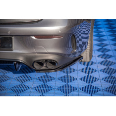 Maxton Design spoiler pod zadní nárazník pro Mercedes třída E W213/Coupe (C238)/E53 AMG, černý lesklý plast ABS