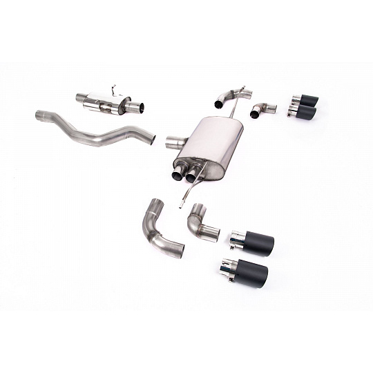 Milltek Sport výfukový systém OPF/GPF Back pro Land rover Defender 90 3.0 I6 P400 (s OPF/GPF a bez OPF/GPF) 2020-2024, Jet-90 karbonové koncovky Milltek Sport výfukový systém OPF/GPF Back pro Land rover Defender 90 3.0 I6 P400 (s OPF/GPF a bez OPF/GPF) 2020-2024, Jet-90 karbonové koncovky