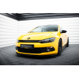 Maxton Design spoiler pod přední nárazník pro Volkswagen Scirocco Mk3, černý lesklý plast ABS