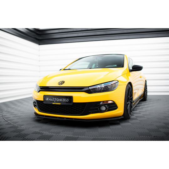 Maxton Design spoiler pod přední nárazník pro Volkswagen Scirocco Mk3, černý lesklý plast ABS Maxton Design spoiler pod přední nárazník pro Volkswagen Scirocco Mk3, černý lesklý plast ABS
