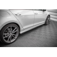 Maxton Design "Street Pro" difuzory pod boční prahy pro Volkswagen Golf R Mk7, plast ABS bez povrchové úpravy