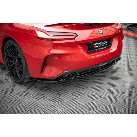 Maxton Design boční difuzory pod zadní nárazník pro BMW Z4 G29 /M-Pack, černý lesklý plast ABS