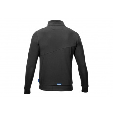 Sparco Grit mikina na zip, barva: šedá, velikost: S