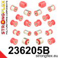 236205B: Strongflex Sada silentbloků zadního zavěšení