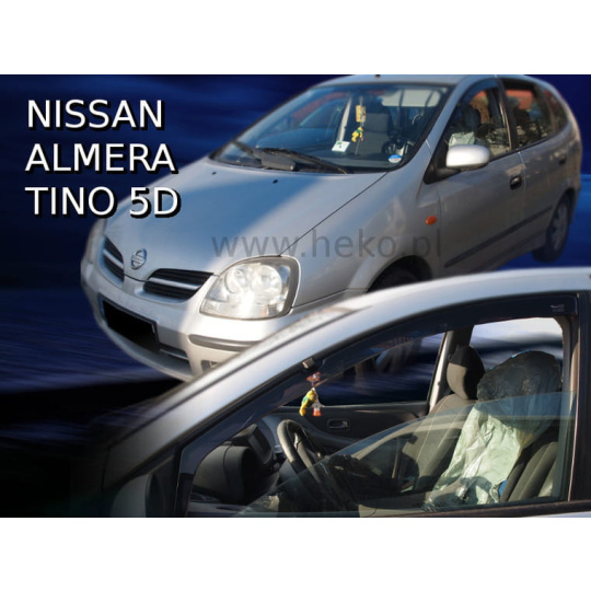 HEKO ofuky oken Nissan Almera Tino 5dv (2001-2006) přední