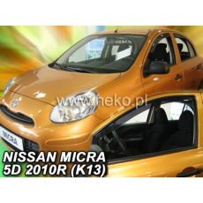 HEKO ofuky oken Nissan Micra K13 5dv (2010-2017) přední