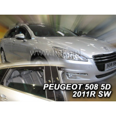 HEKO ofuky oken Peugeot 508 SW Combi 5dv (2011-2018) přední + zadní