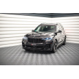 Maxton Design spoiler pod přední nárazník pro BMW X7 G07, černý lesklý plast ABS
