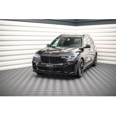 Maxton Design spoiler pod přední nárazník pro BMW X7 G07, černý lesklý plast ABS Maxton Design spoiler pod přední nárazník pro BMW X7 G07, černý lesklý plast ABS