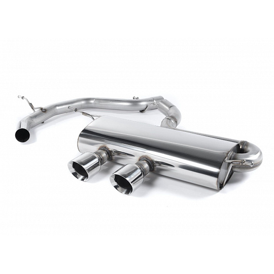 Milltek Sport výfukový systém cat-back bez rezonátoru R32-style pro Volkswagen Golf Mk5 GTi 2.0T FSI 2004-2009, leštěné koncovky