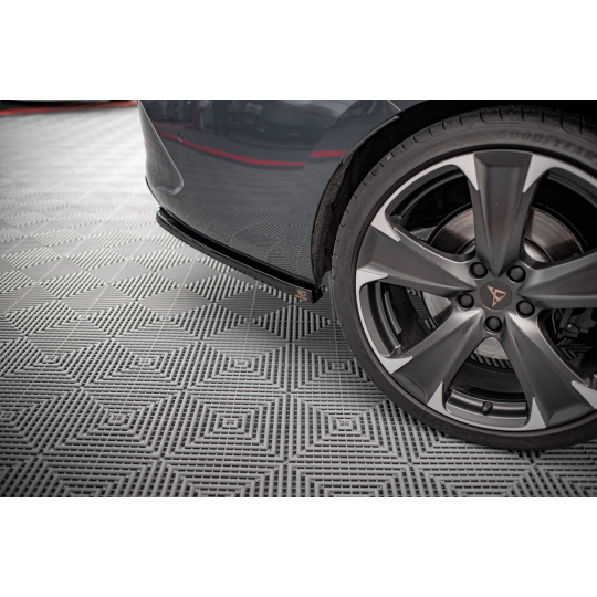 Maxton Design boční difuzory pod zadní nárazník pro Cupra Leon, černý lesklý plast ABS