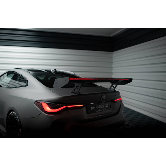 Maxton Design zadní křídlo s úzce rozkročenými držáky a LED světlem pro BMW řada 4 G20 M440i, G20 M440i Facelift, G20 M-Pack, G20 M-Pack Facelift, pravý karbon Maxton Design zadní křídlo s úzce rozkročenými držáky a LED světlem pro BMW řada 4 G20 M440i, G20 M440i Facelift, G20 M-Pack, G20 M-Pack Facelift, pravý karbon