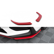 Maxton Design spoilery pod přední nárazník pro Hyundai i30 N Mk3, červený lesklý plast ABS Maxton Design spoilery pod přední nárazník pro Hyundai i30 N Mk3, červený lesklý plast ABS