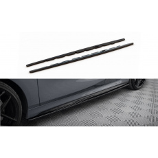 Maxton Design difuzory pod boční prahy pro BMW řada 1 F40, černý lesklý plast ABS, M-Pack Maxton Design difuzory pod boční prahy pro BMW řada 1 F40, černý lesklý plast ABS, M-Pack