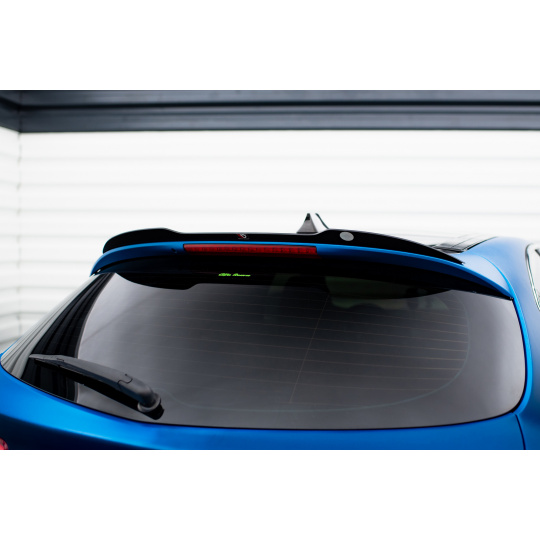 Maxton Design prodloužení spoileru pro Alfa Romeo Giulietta Facelift, černý lesklý plast ABS