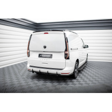 Maxton Design "Street Pro" difuzor zadního nárazníku pro Volkswagen Caddy Mk5, plast ABS bez povrchové úpravy, Maxi