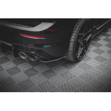 Maxton Design "Street Pro" boční difuzory pod zadní nárazník pro Volkswagen Golf R Mk8, plast ABS bez povrchové úpravy, s červenou linkou Maxton Design "Street Pro" boční difuzory pod zadní nárazník pro Volkswagen Golf R Mk8, plast ABS bez povrchové úpravy, s červenou linkou