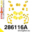 286116A: Strongflex Kompletní sada silentbloků pro zavěšení varianta SPORT