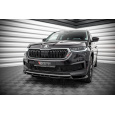 Maxton Design spoiler pod přední nárazník ver.1 pro Škoda Kodiaq Standard, černý lesklý plast ABS