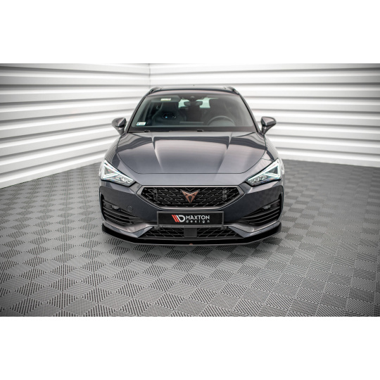 Maxton Design "Street Pro" spoiler pod přední nárazník pro Cupra Leon, plast ABS bez povrchové úpravy